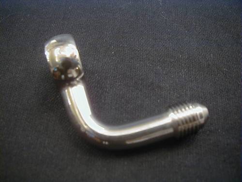 90 BANJO ADAPTER STAINL.STEEL<br/>3/8x24, HOLE SIZE 3/8, 10 mm  