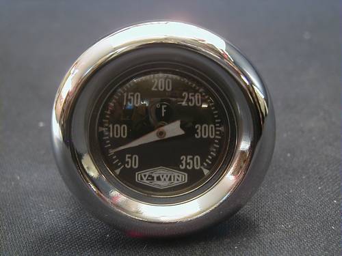 OIL TANK TEMPERATURE GAUGES,<br/>TWIN CAM SOFTAIL 2000-LATER, OEM62696-00  