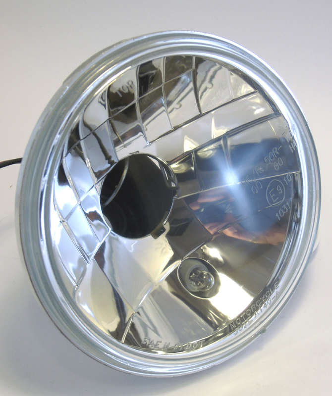 5-3/4" LIGHTING INSERT WITH CLEAR LENS<br/>H4 WITH PRISMA REFLECTOR  