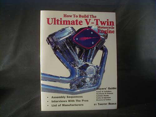 HOW TO BUILD THE ULTIMATE<br/>V-TWIN MOTORCYCLE ENGINE, BOOK  