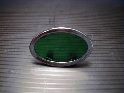 CATEYE DASH LENSES, GREEN WITH<br/>CHROME STEEL FRAME FOR 373645  