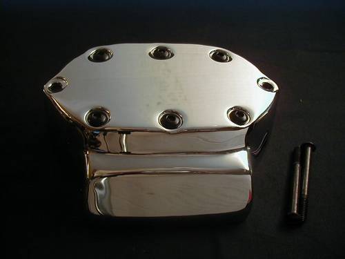 COVER WITH BLACK BUTTONHEADS<br/>FOR 5-SPEED BIG TWIN TRANSMISS  