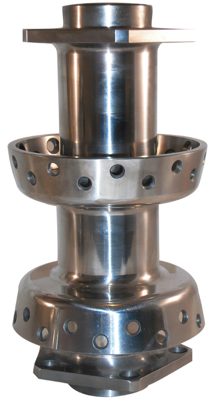 DUAL FLANSCH HUB, SPECIAL OFF-<br/>SET-4cm(only one side) 40 HOLE  