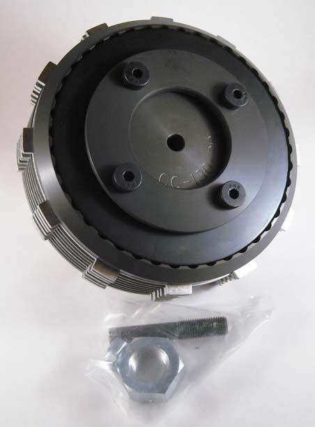 BDL COMPETITOR CLUTCH, FITS ALL STOCK<br/>HARLEY-DAVIDSON CLUTCH BASKETS 1998-2010 1-STEEL.120" THICK, 6-STEEL.059" & 7-KEVLAR FIBE 