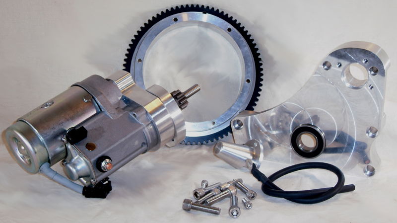 ELECTRIC START KIT, FITS BAKER 6 IN 4 SPEED TRANSM<br/>BELT, FITS ROTARY TOP, 1979-84, WITH 6005M BEARING  